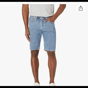 LEVI’S Men’s 505 Vintage Jean Shorts, Size 36, high rise